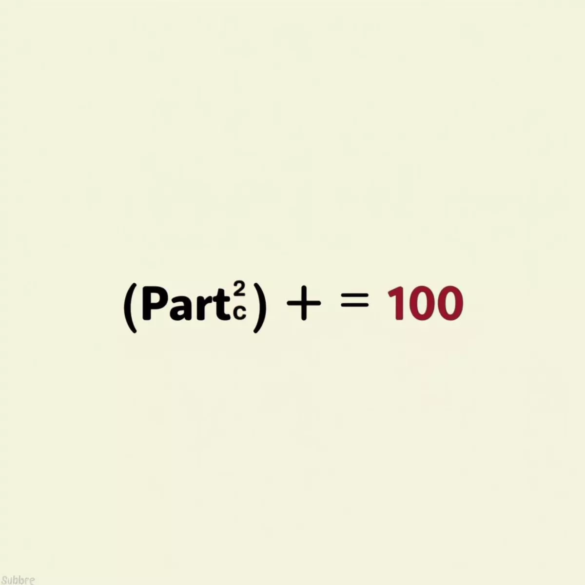 Percentage Calculation Formula