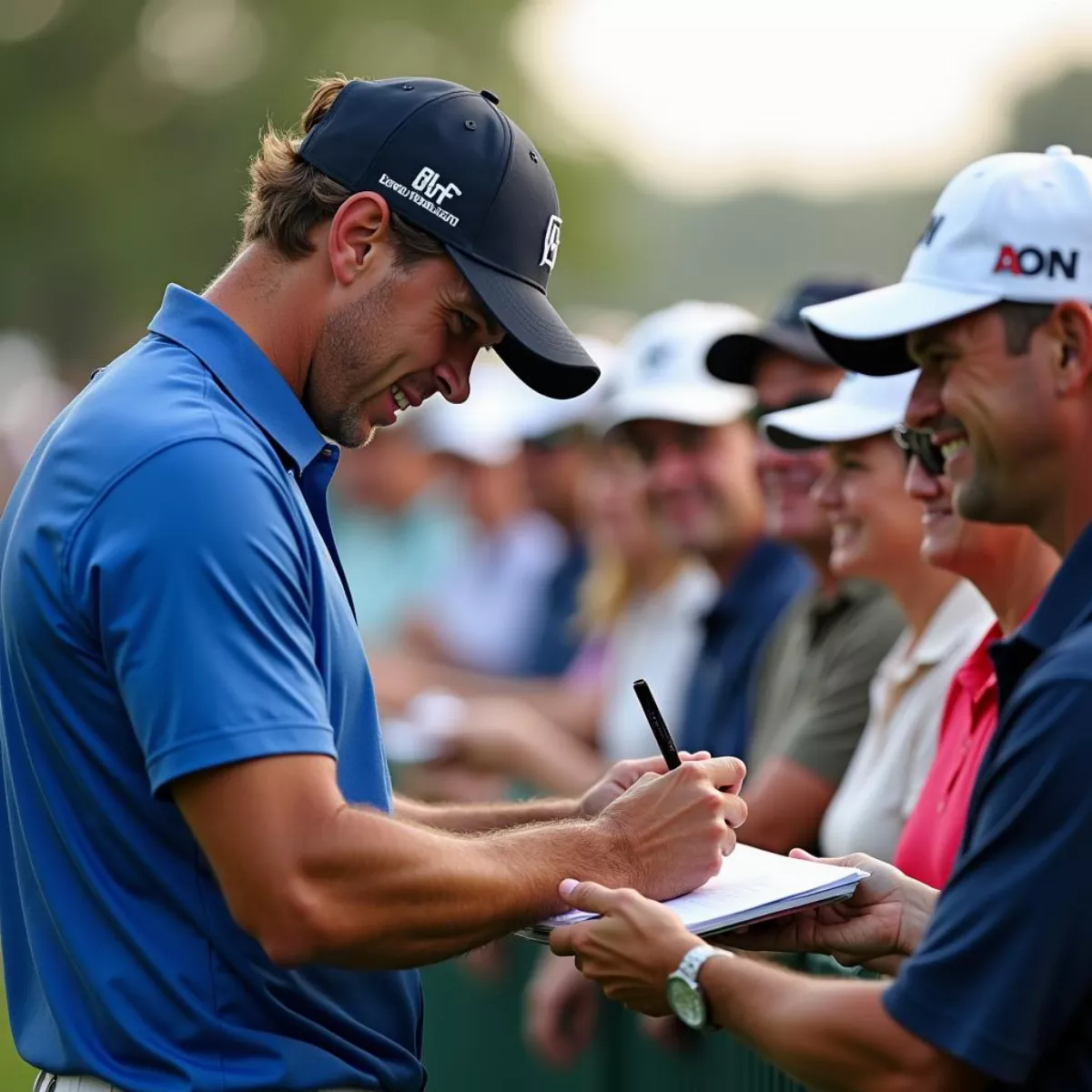 Pga Player At Exhibition Match