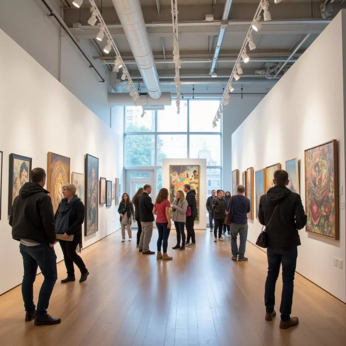 Interior Of The Pinehurst Art Gallery