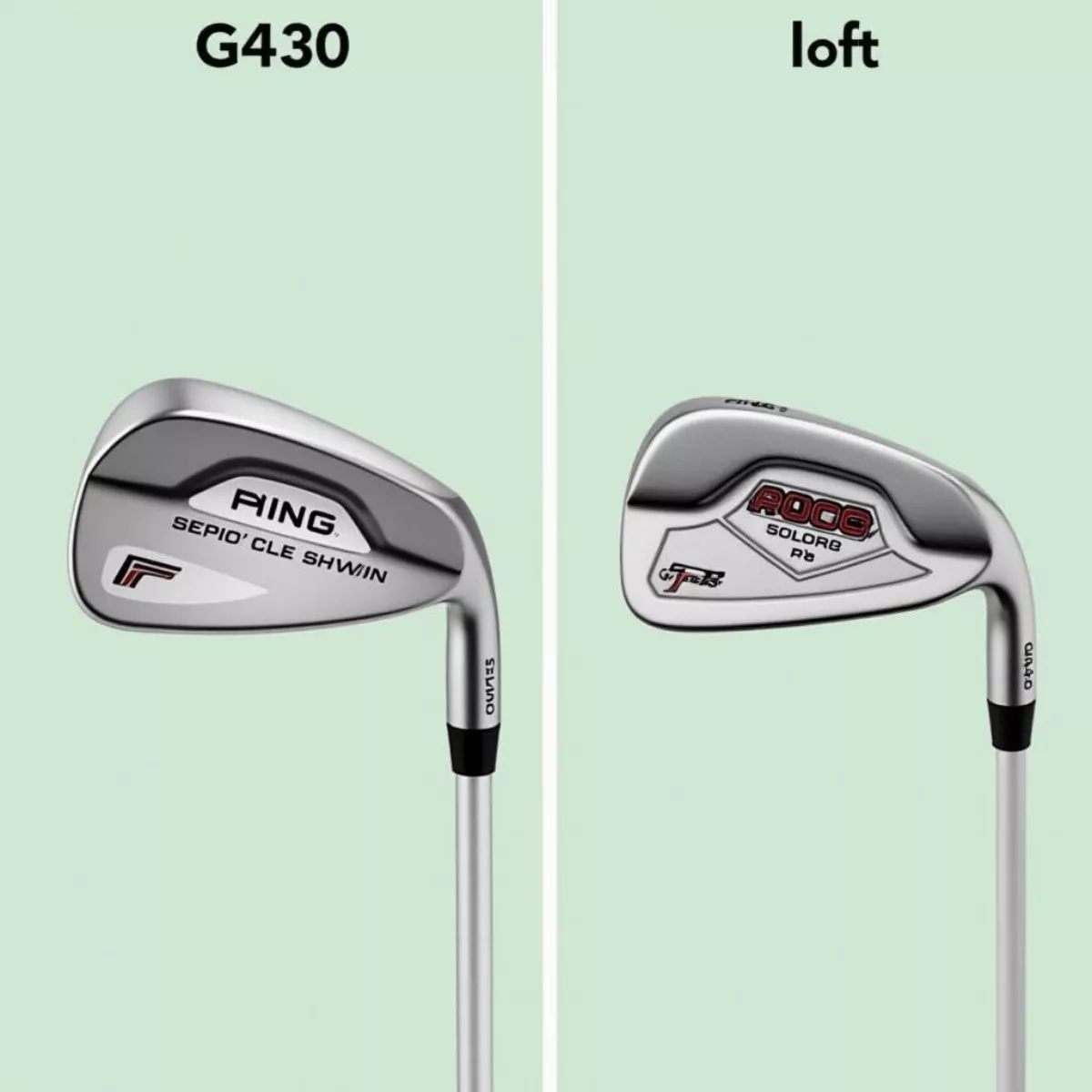 Ping G430 Wedge Different Lofts