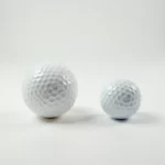 Ping pong ball and golf ball size comparison