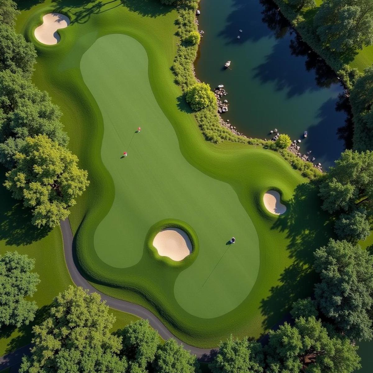 Point Hardy Golf Course Hole 1 Overview