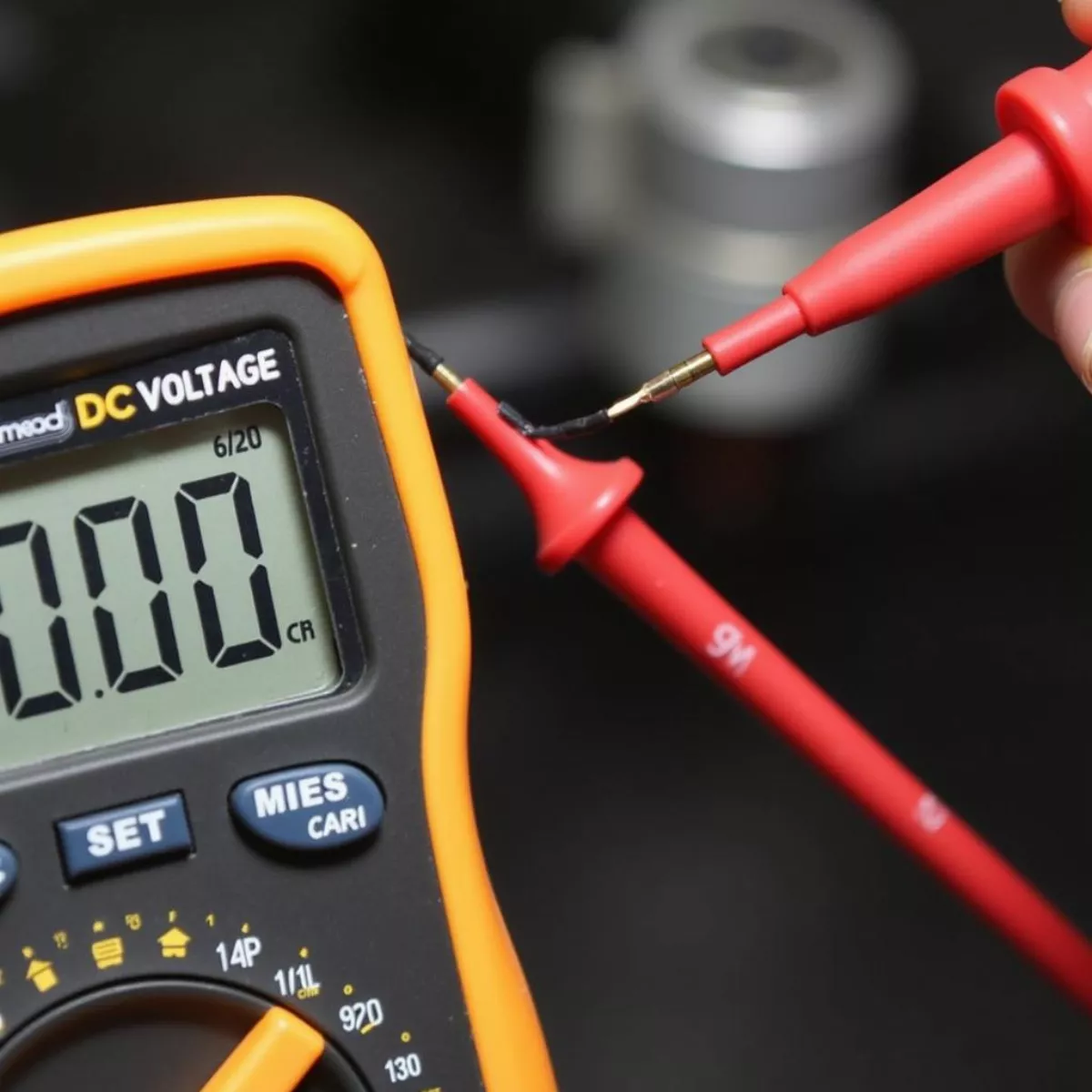 Preparing Multimeter For Solenoid Test