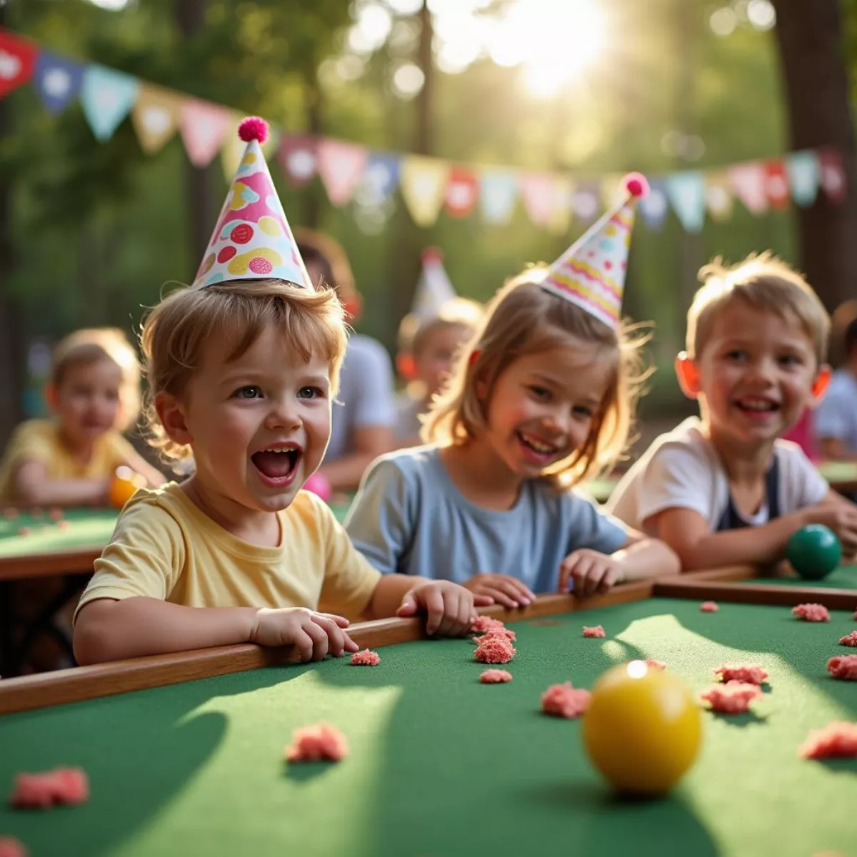 Birthday Party At A Putt-Putt Course