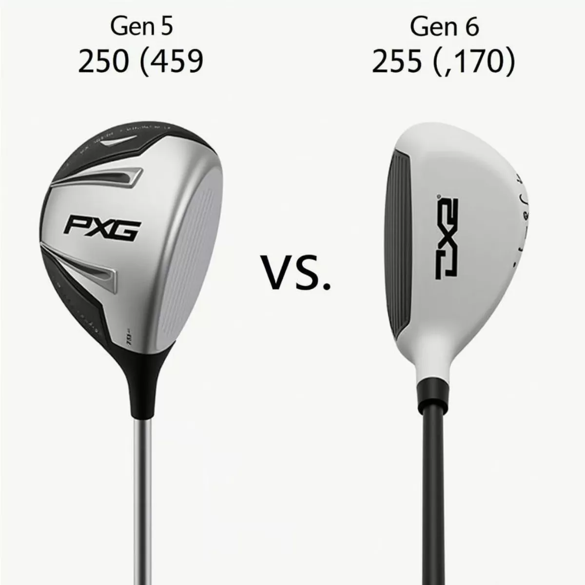 Pxg Gen 5 And Gen 6 Drivers Side-By-Side