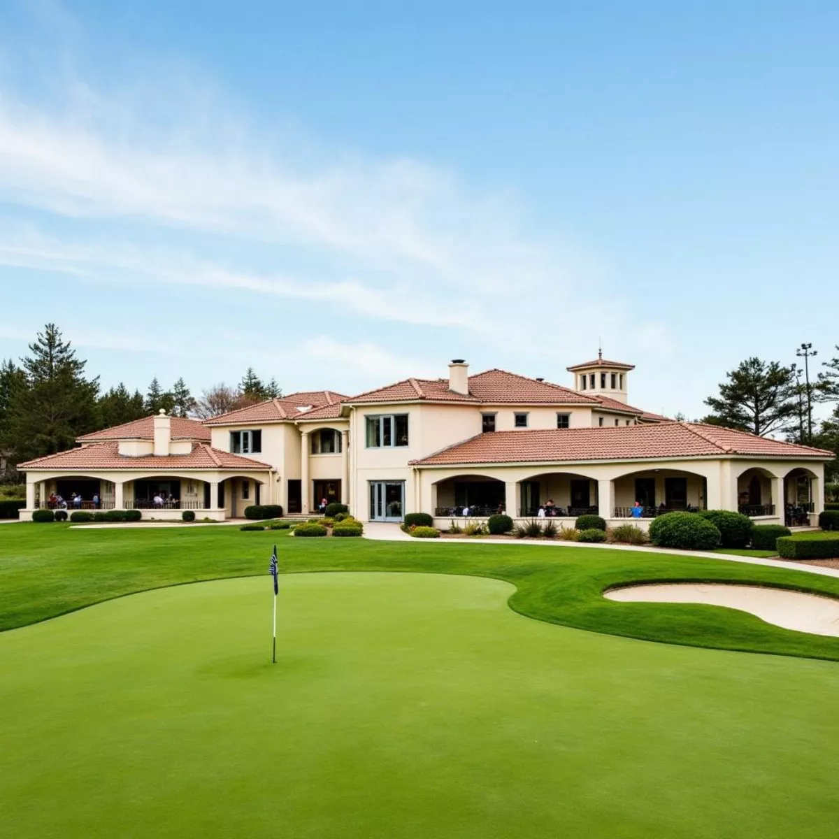 Rancho Santa Fe Golf Clubhouse