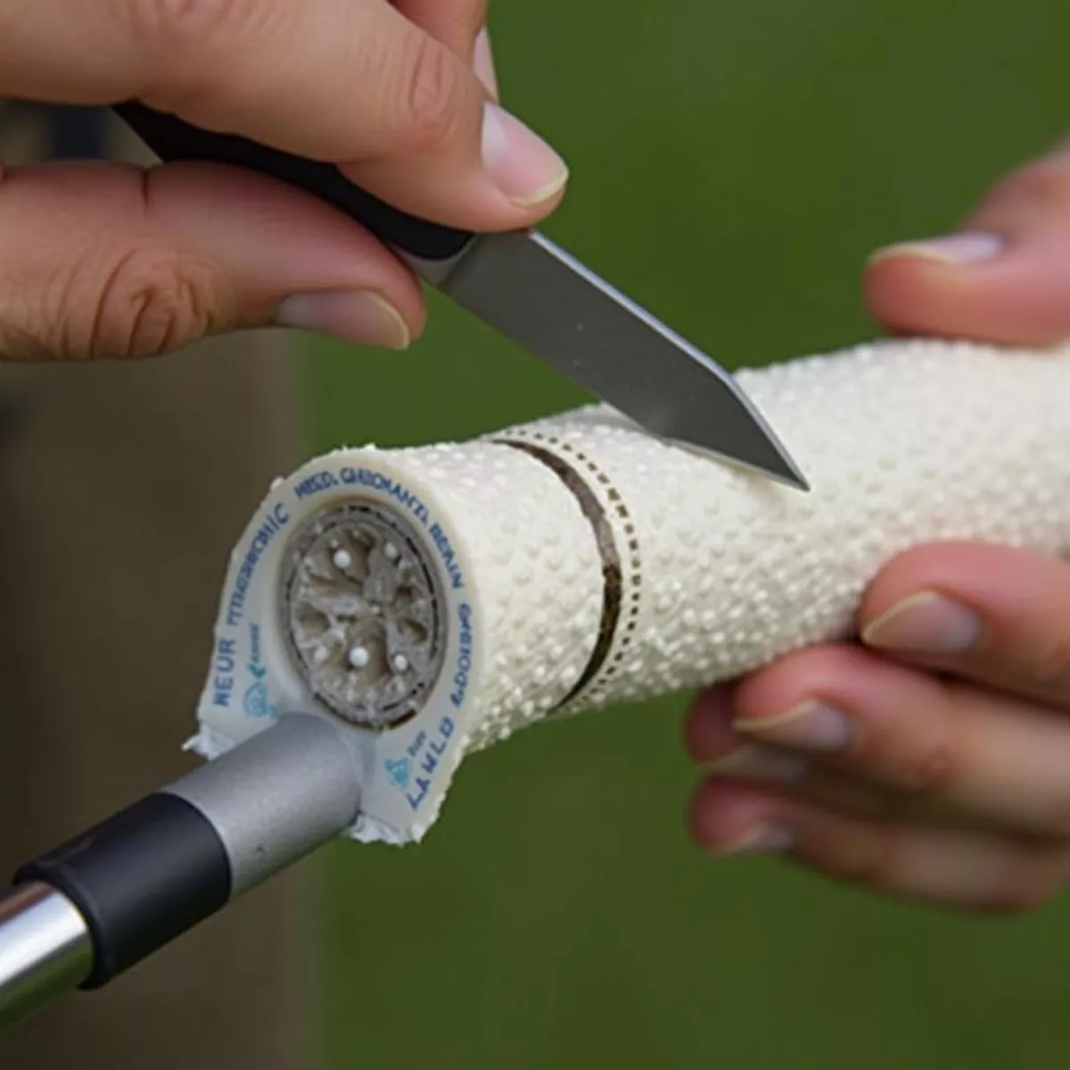 Removing Old Golf Grip