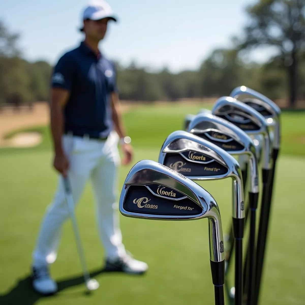 Rickie Fowler With His Cobra King Forged Tec Irons