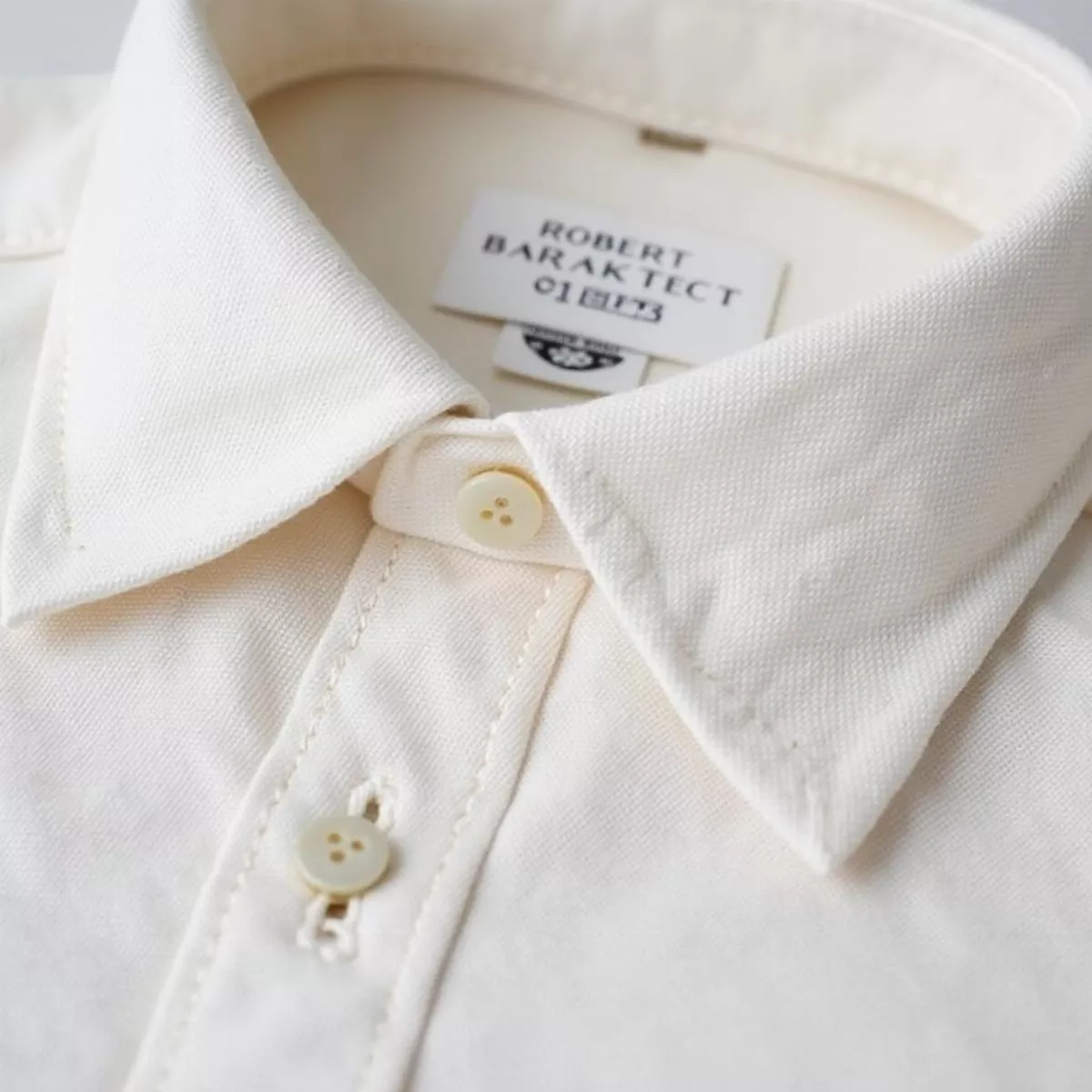 Robert Barakett Linen Shirt Details