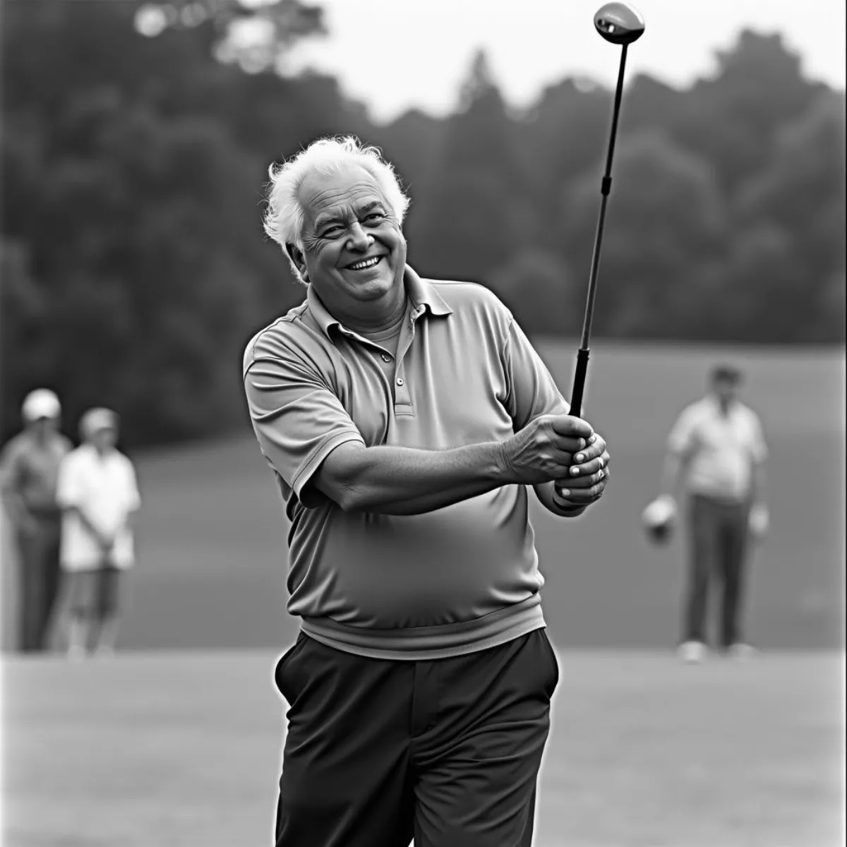 Rodney Dangerfield Playing Golf