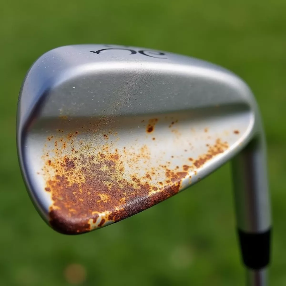 Rusty Golf Club Head