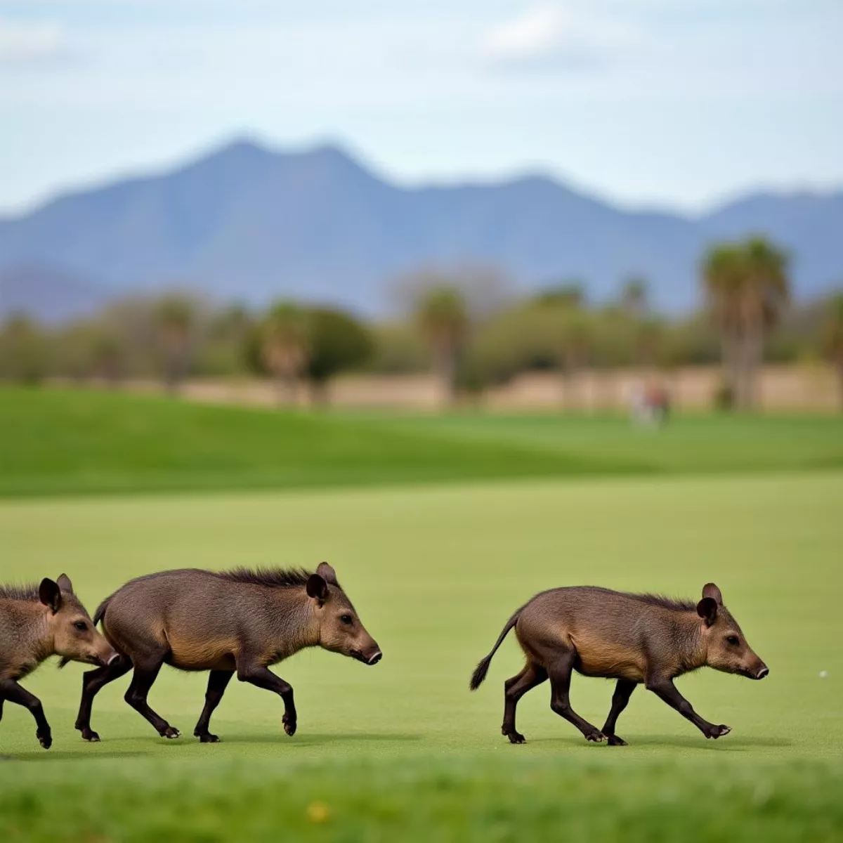 Local Wildlife Spotted On The Golf Course