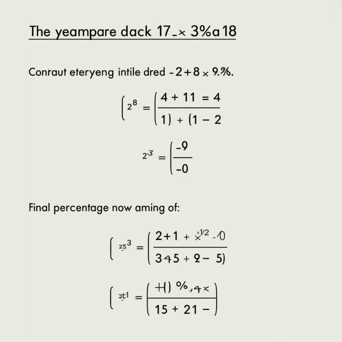 Example Of Calculating Percentage From Raw Score