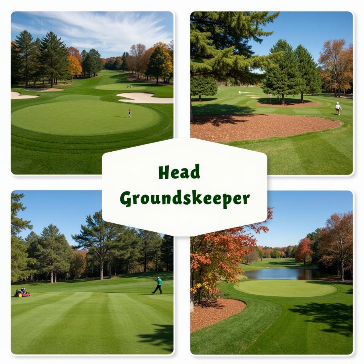 Seasonal Golf Course Maintenance Tasks