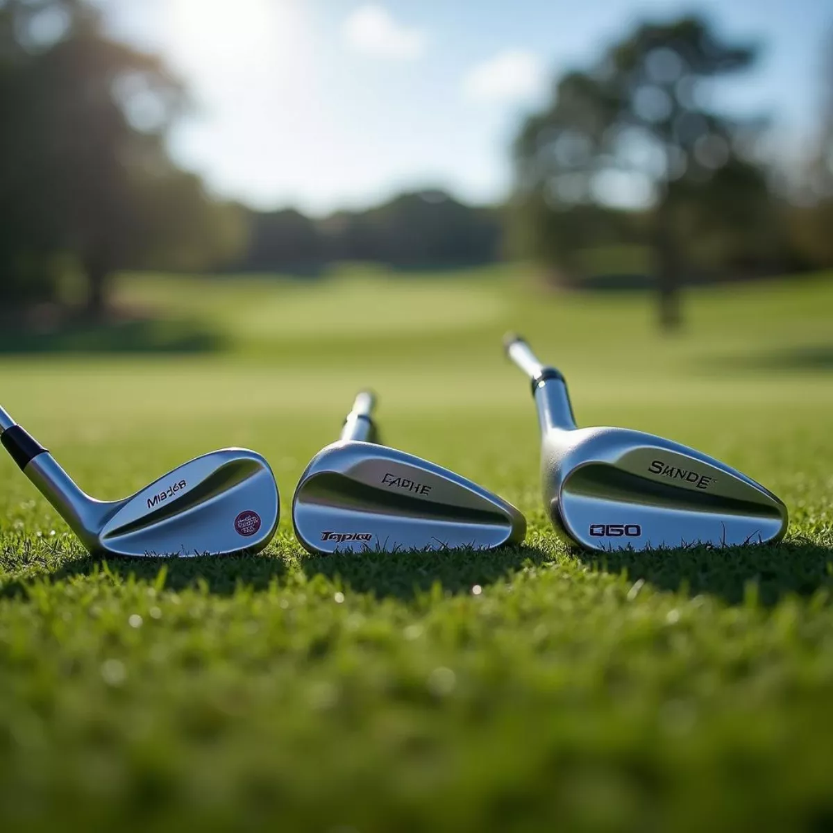 Set Of Three Golf Wedges