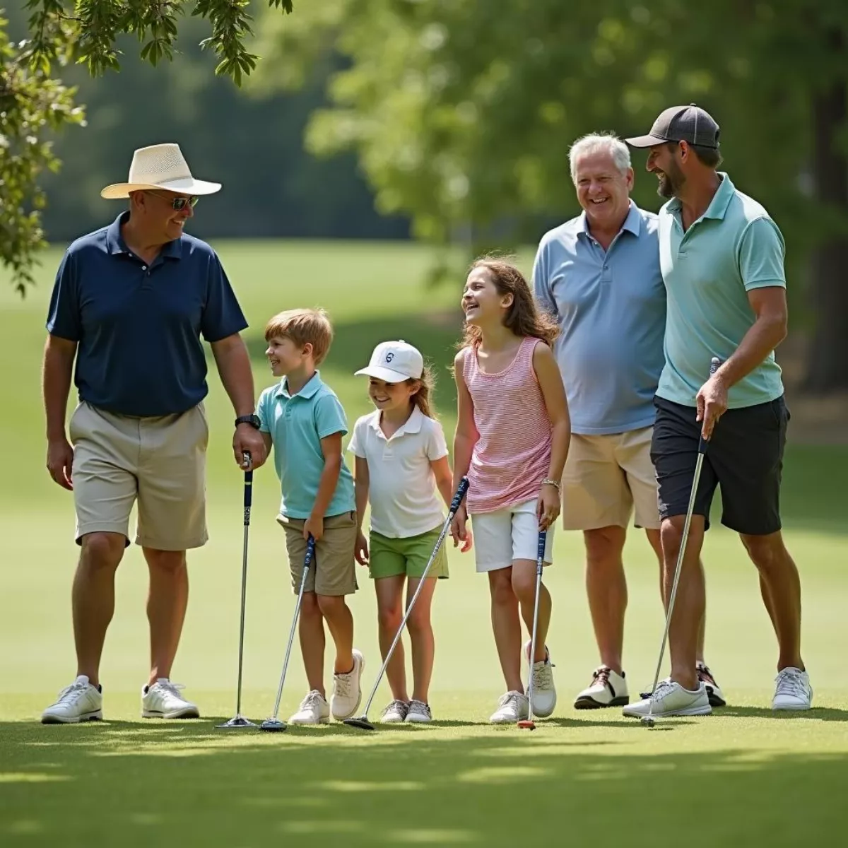 Family Fun At Shiloh Park Golf Course