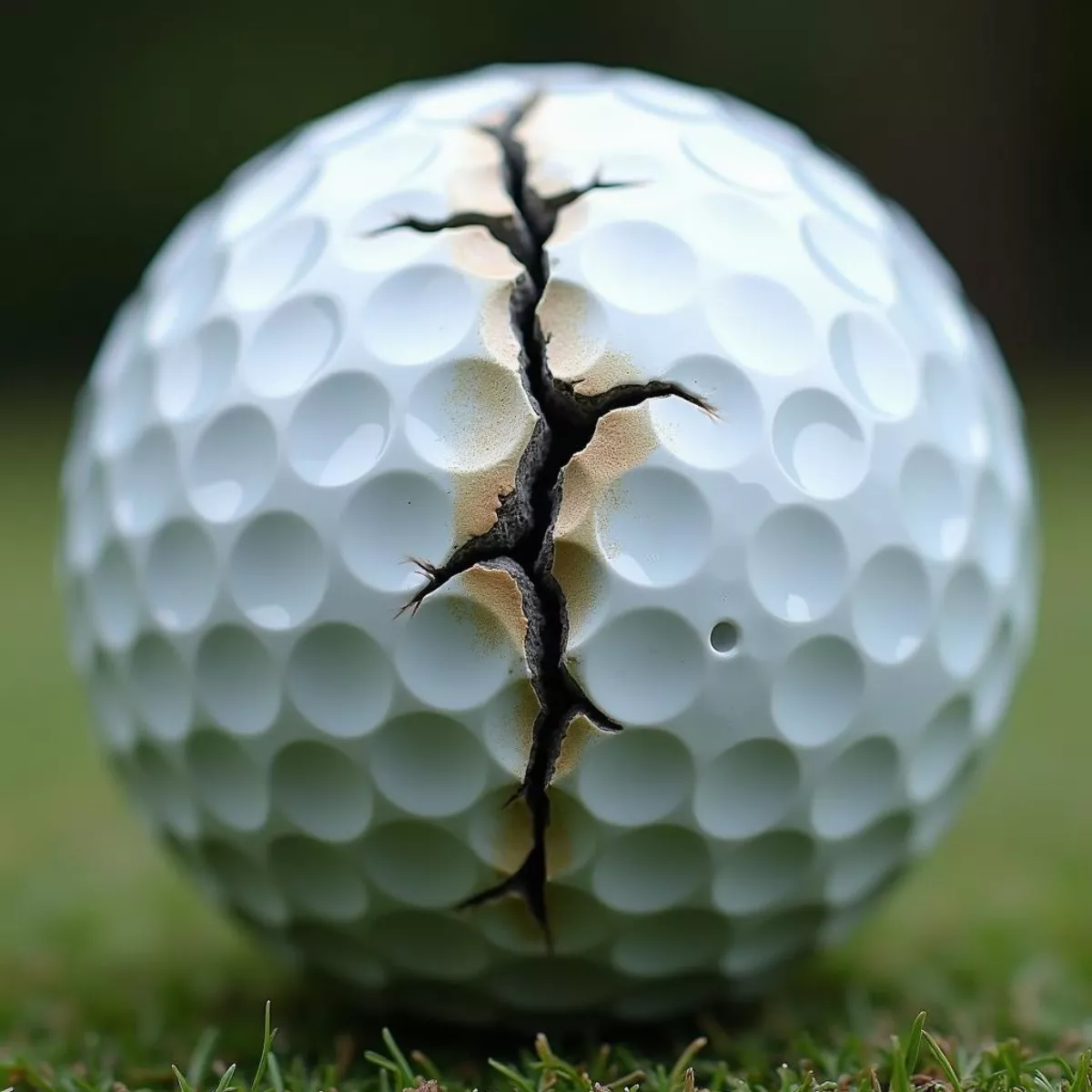 Signs Of A Water Damaged Golf Ball