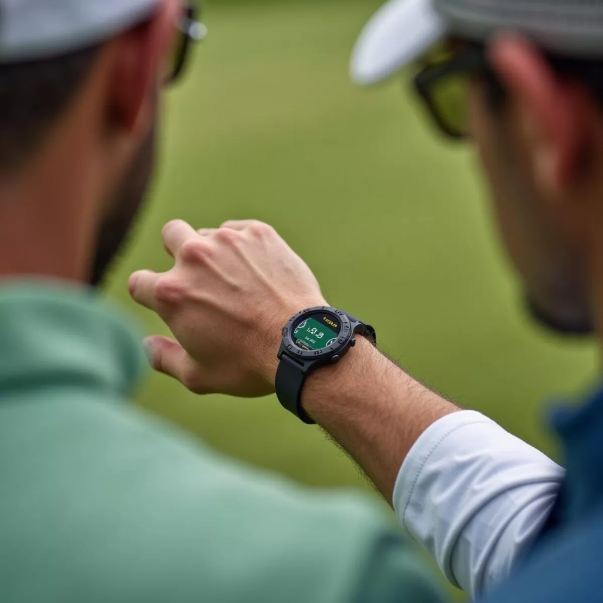 SkyCaddie LINX GT Golf GPS Watch on Wrist