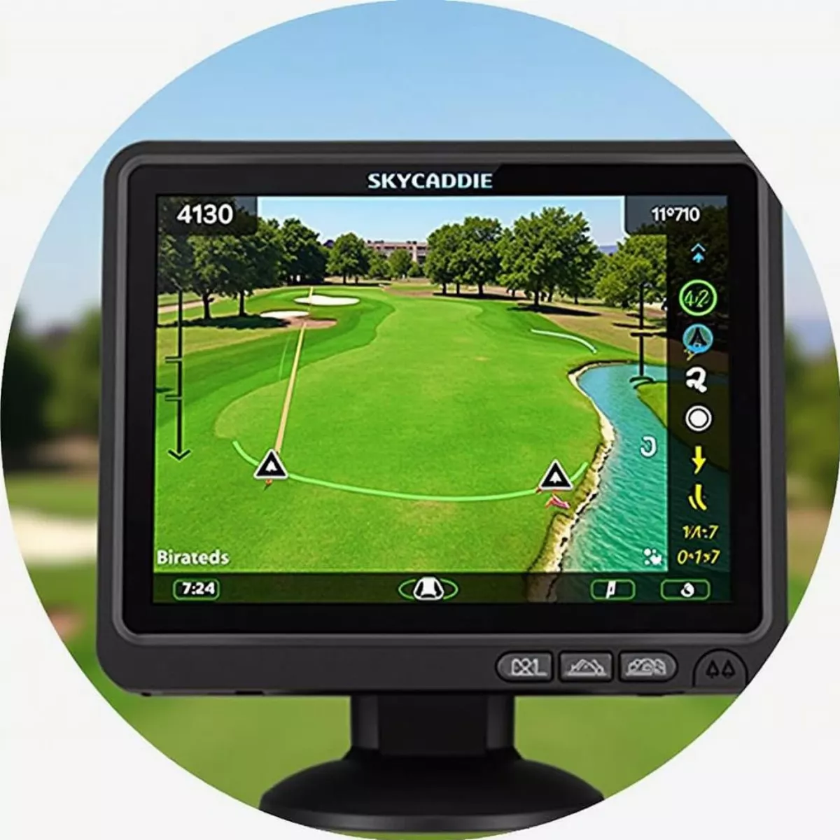 Skycaddie Sx500 Golf Gps Screen