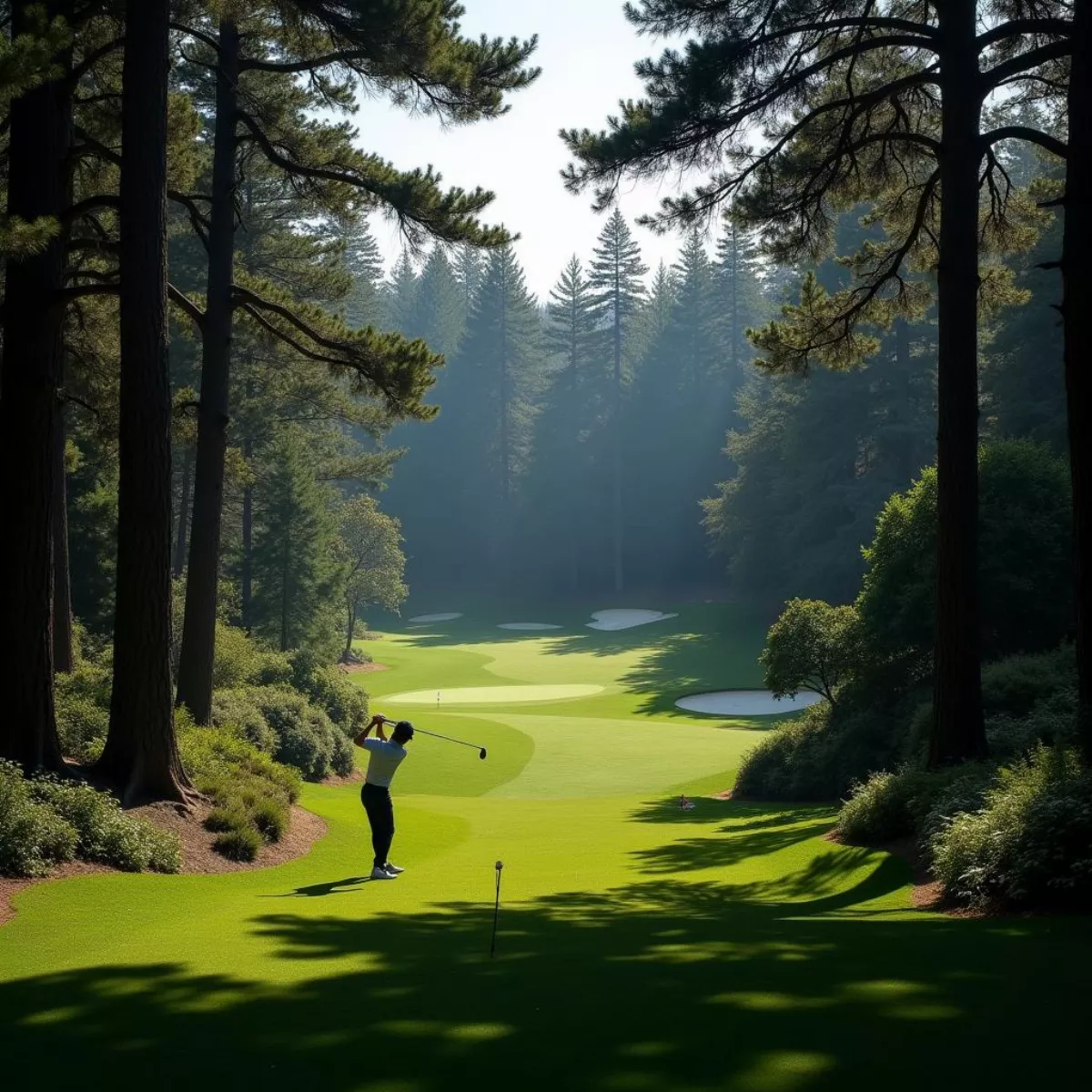 Spyglass Hill Golf Course Forest Hole