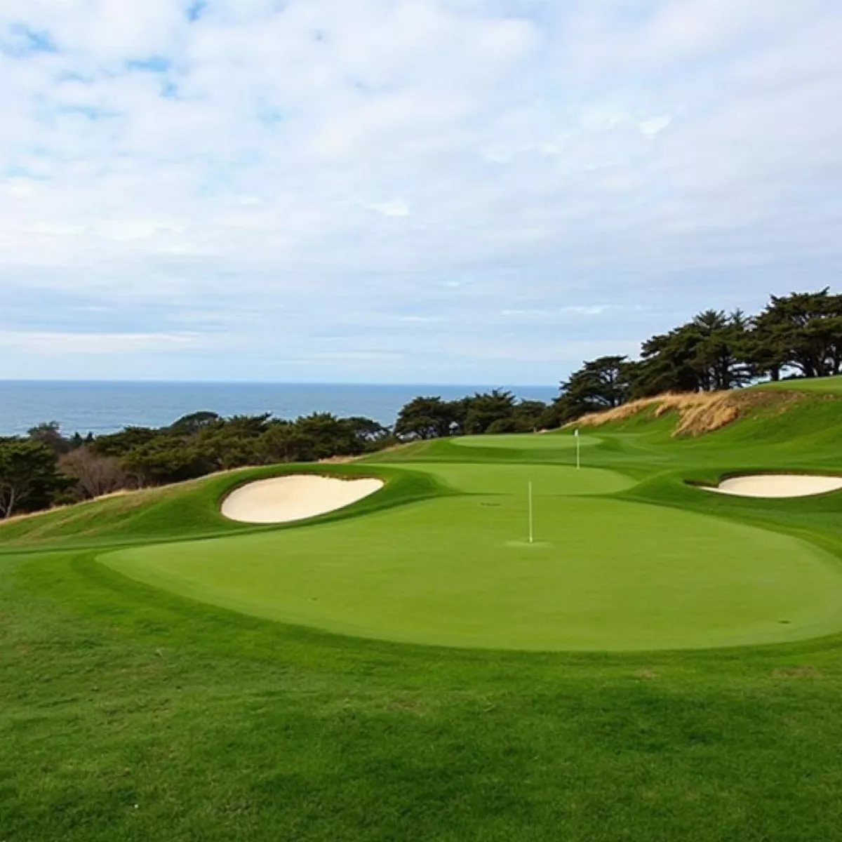 Overview Of Spyglass Hill Golf Course