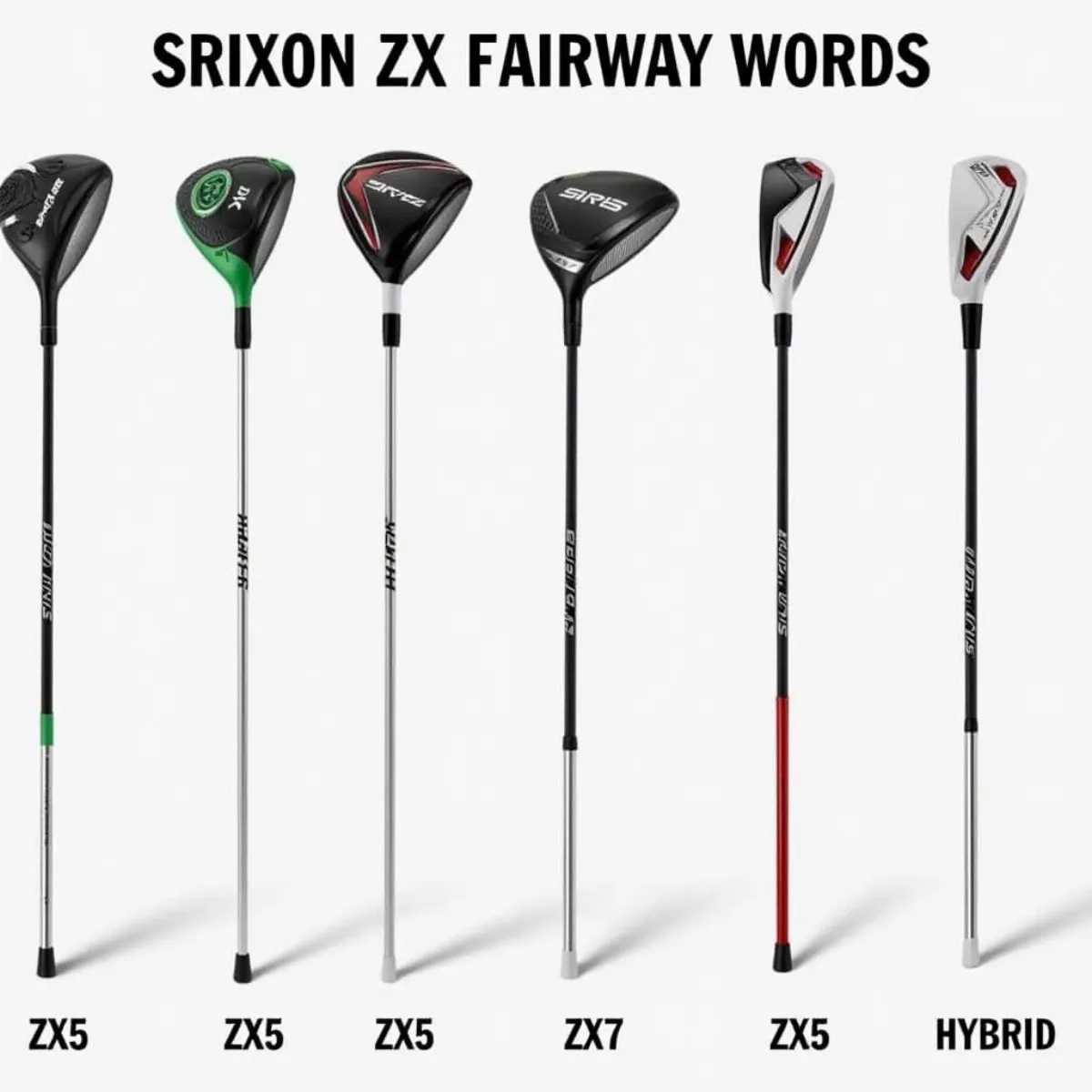 Srixon Zx Fairway Wood Lineup