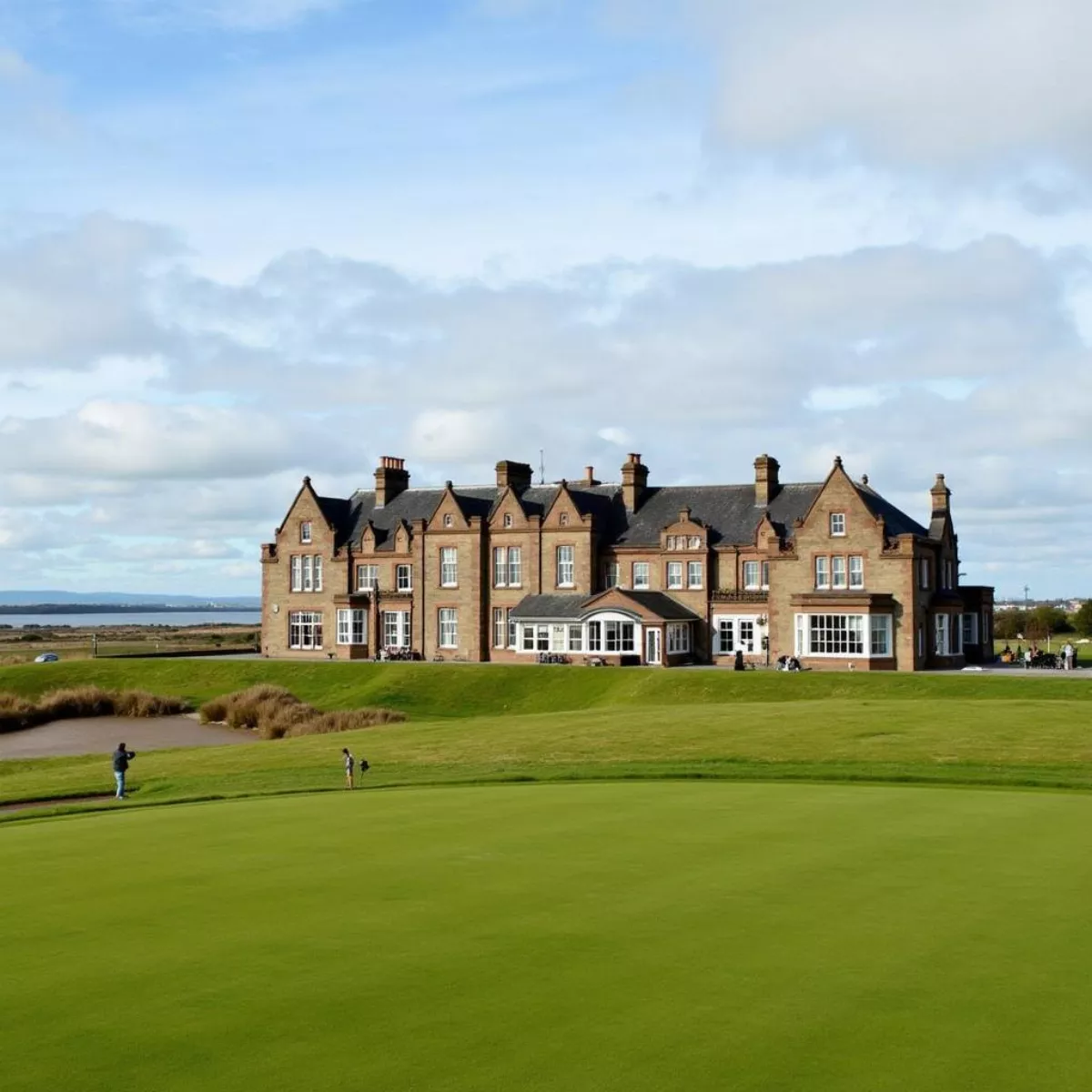 St Andrews Clubhouse With Course View