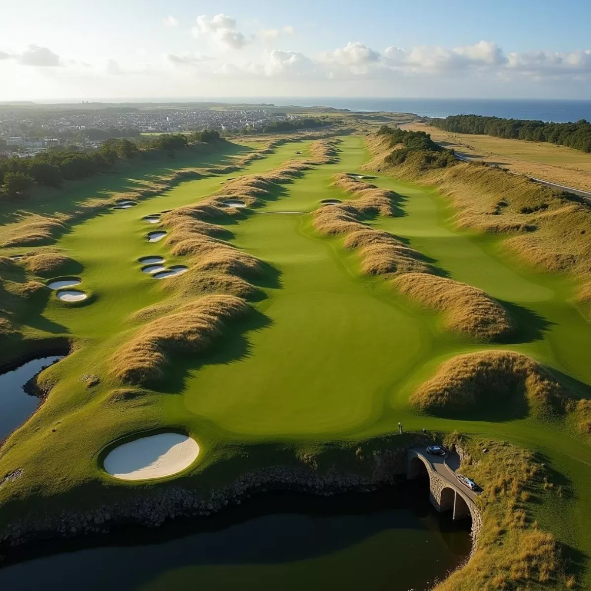 St Andrews Old Course Layout