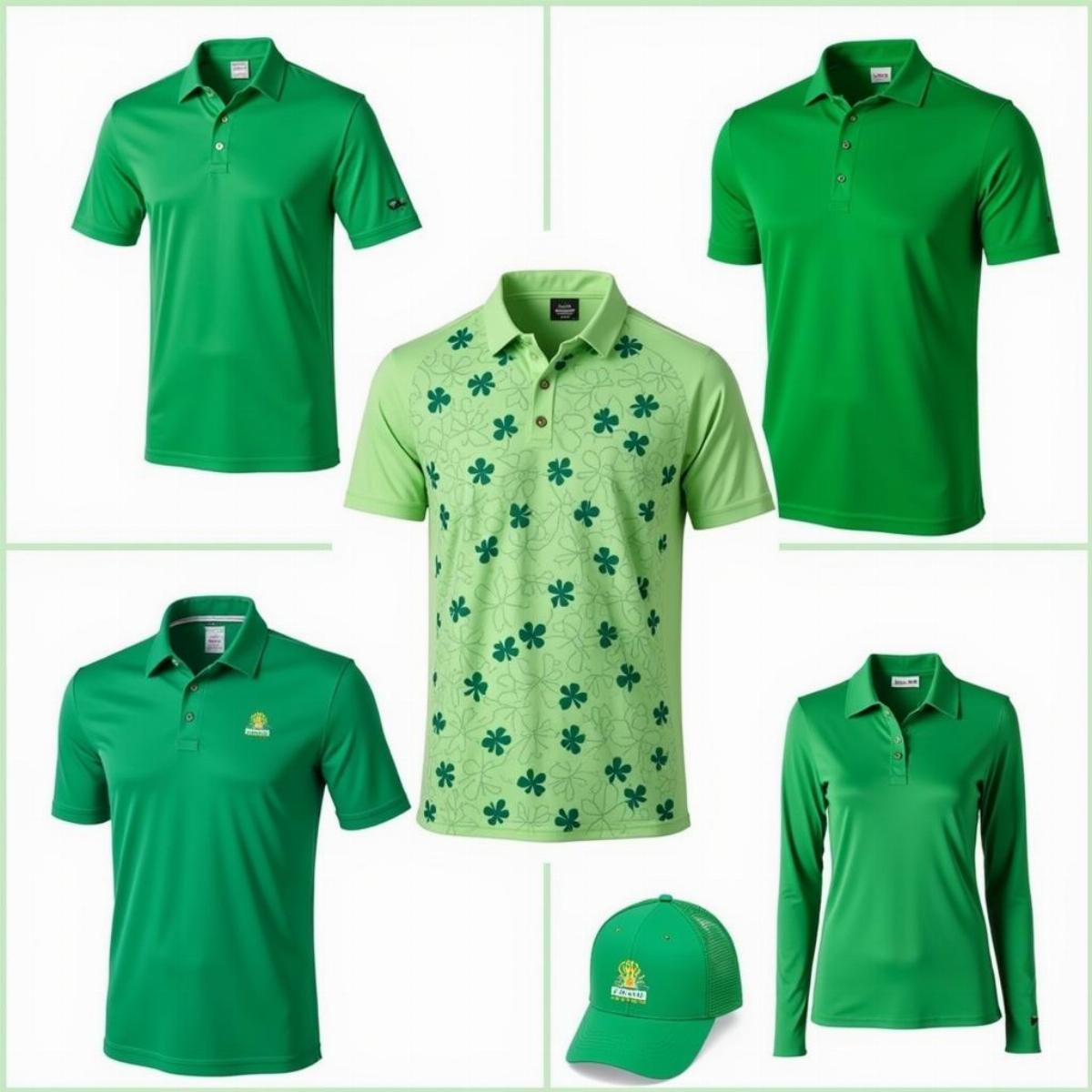 St. Patrick's Day Golf Shirts