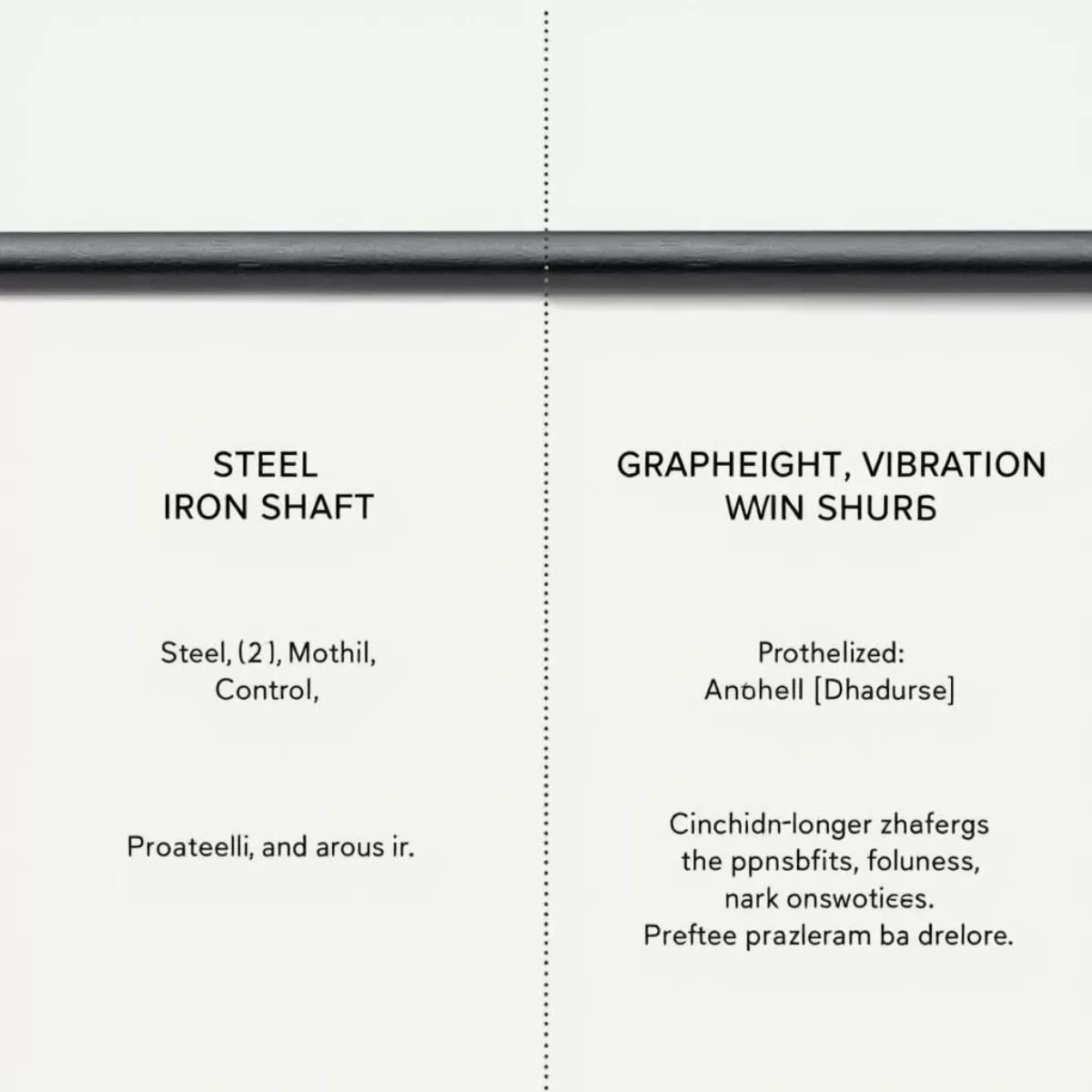 Comparison Of Steel And Graphite Shafts