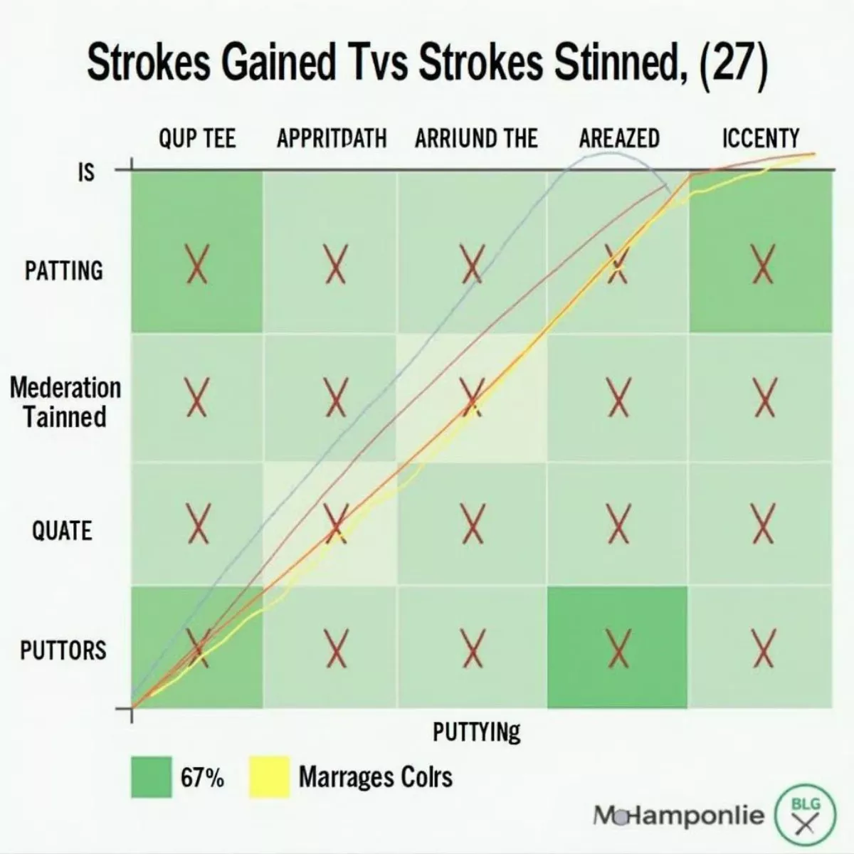 Strokes Gained Comparison Chart