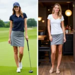 Stylish Women's Golf Skort Outfit for On and Off the Course