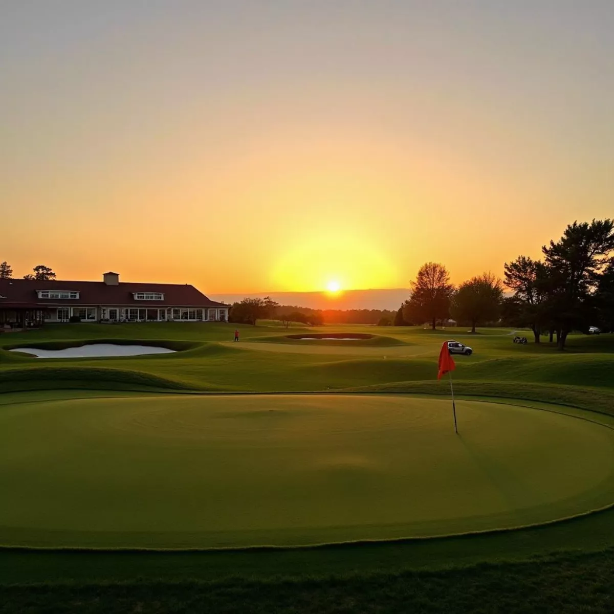 Sunset Landing Golf Course 18Th Hole