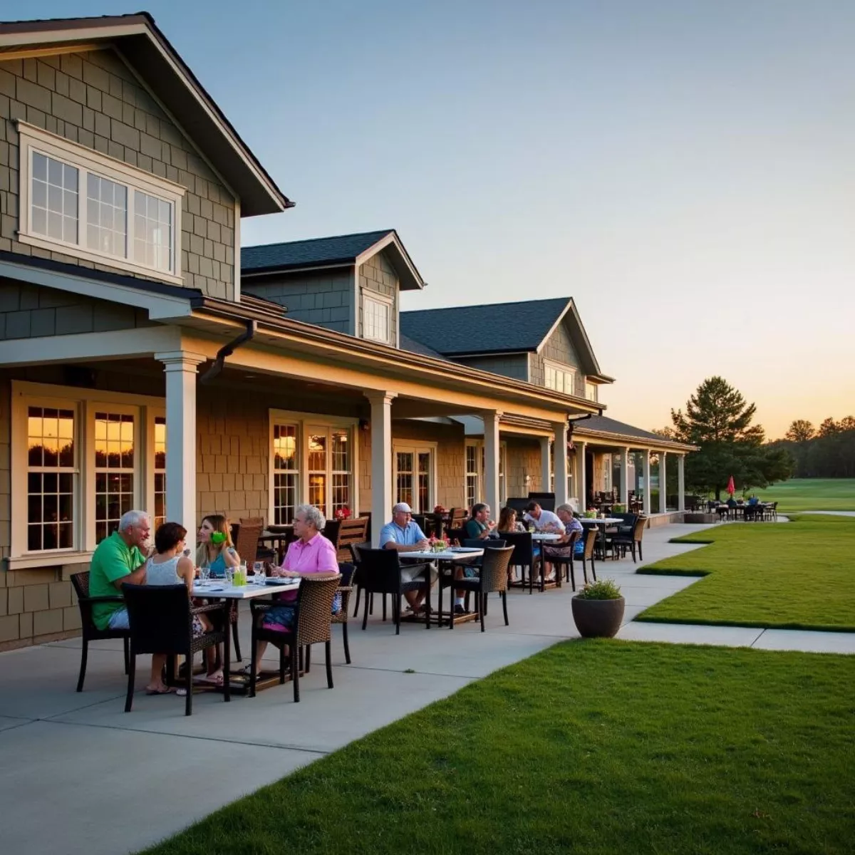 Sunset Landing Golf Course Clubhouse