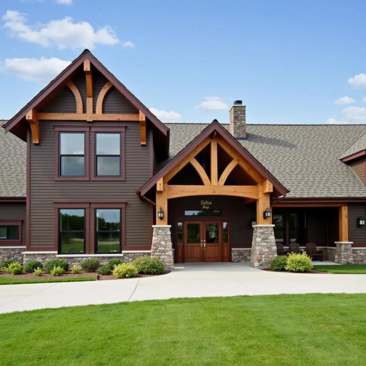 Sutton Bay Golf Clubhouse Exterior