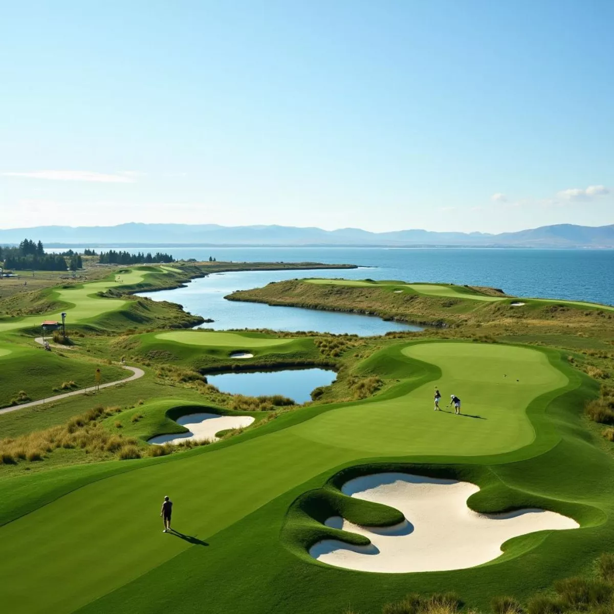 Scenic View Of Sutton Bay Golf Course