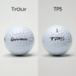 TaylorMade Tour Response vs. TP5 Golf Balls