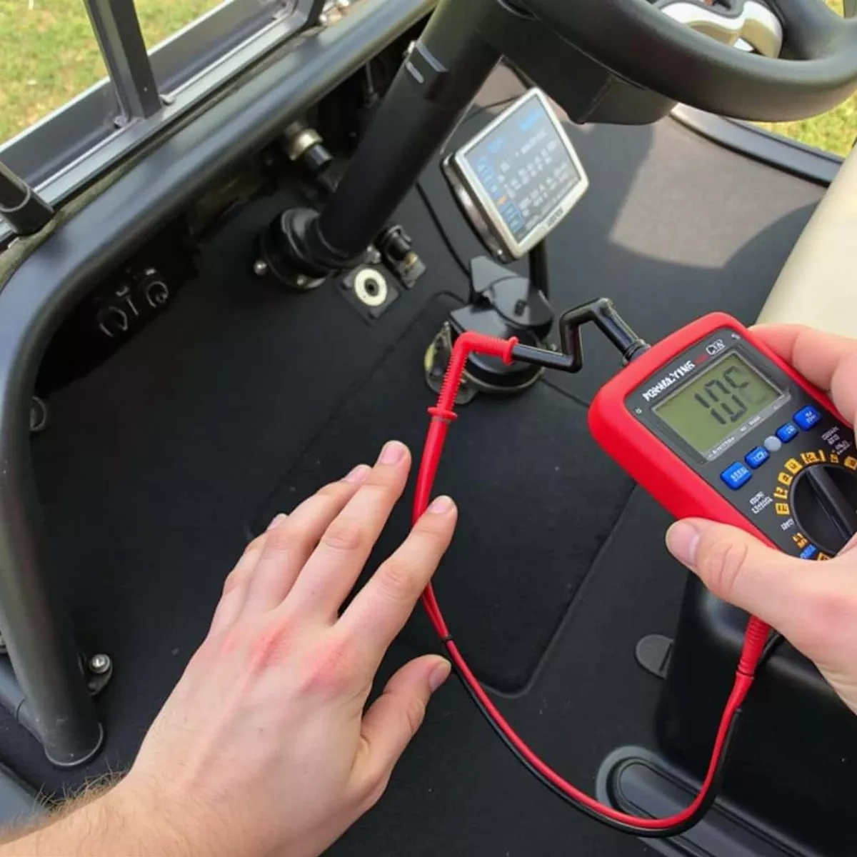 Testing Golf Cart Solenoid With Multimeter