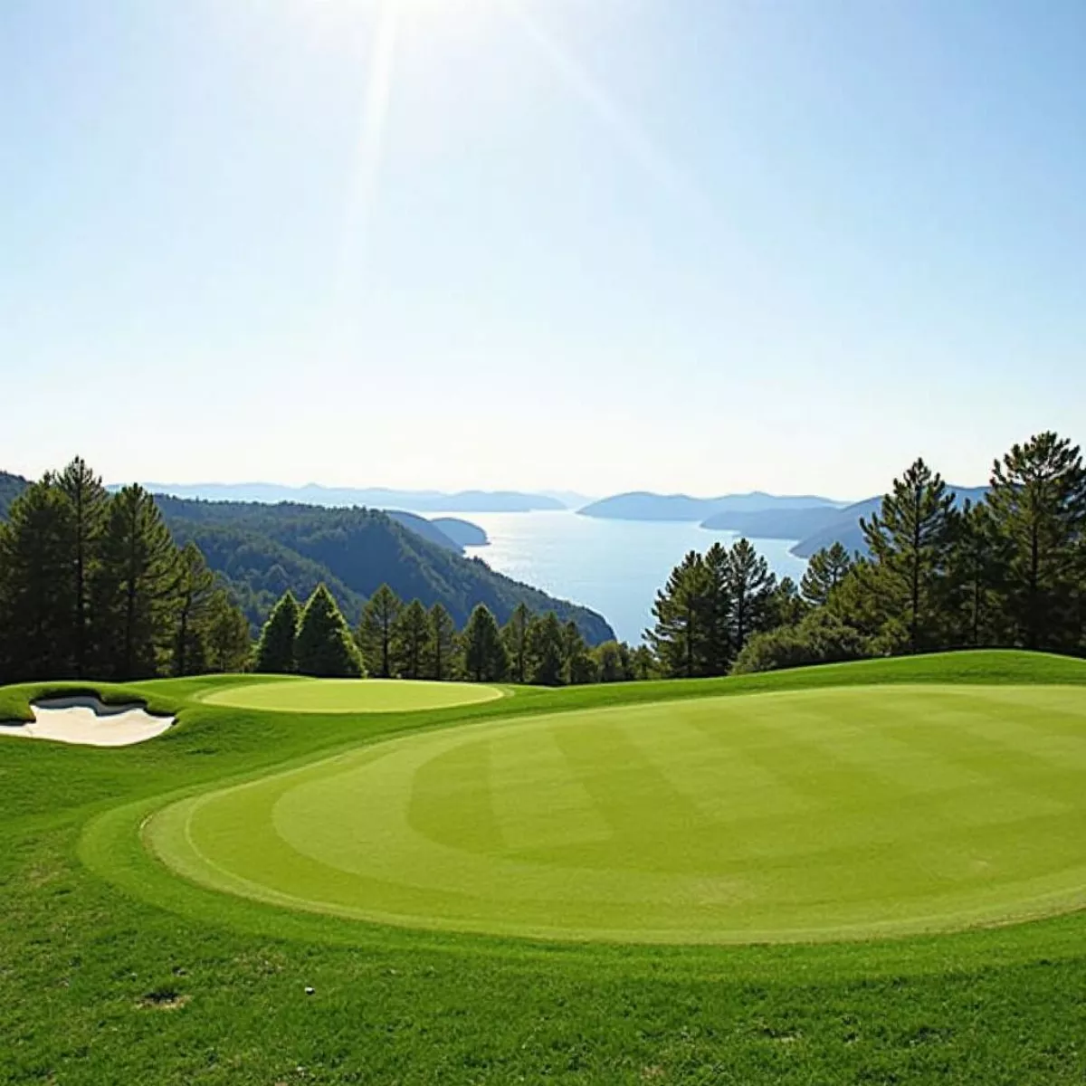 Tobacco Road Golf Course Hole 11 Panoramic View