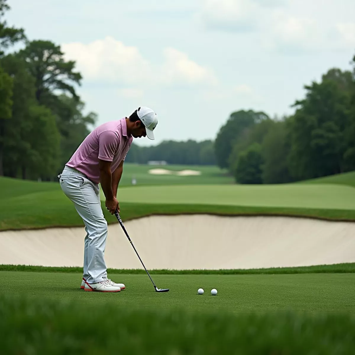 Tobacco Road Golf Course Hole 5 Bunker Challenge