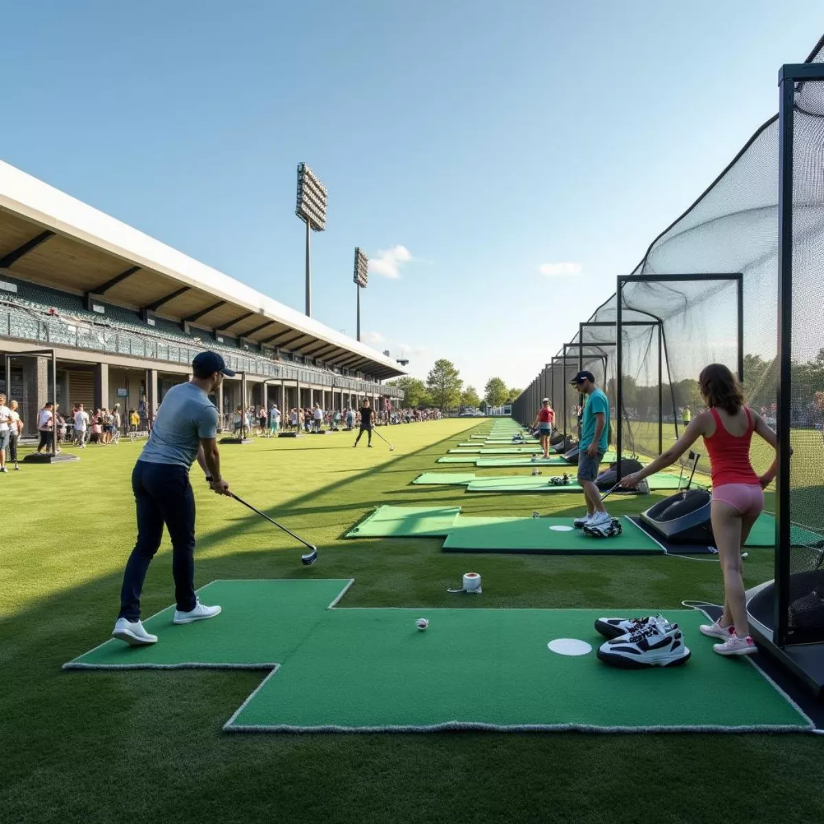 Topgolf Driving Range Layout