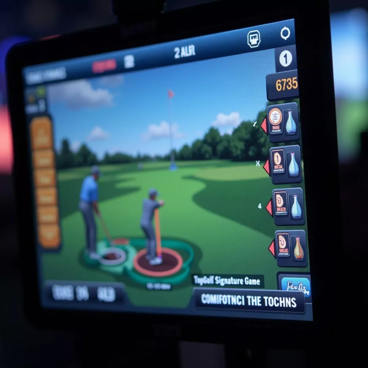 Topgolf Game Screen