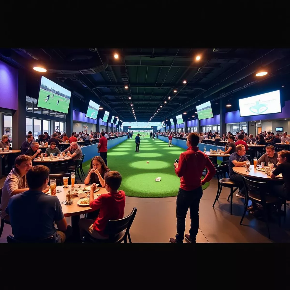 Topgolf Hitting Bays