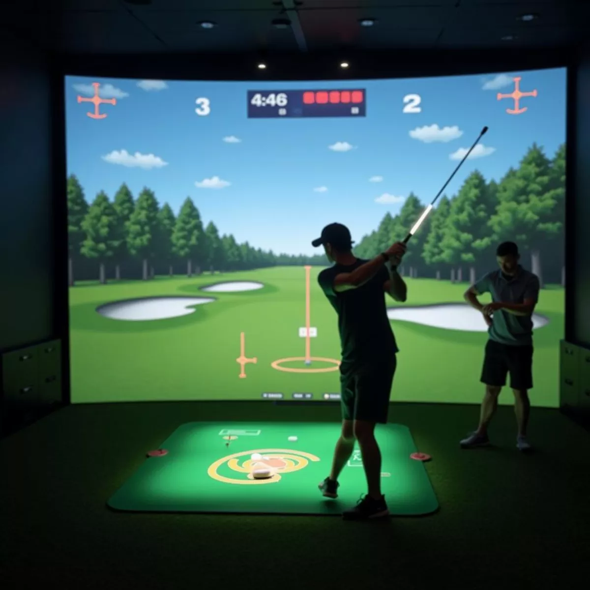 Topgolf Targets And Scoring System