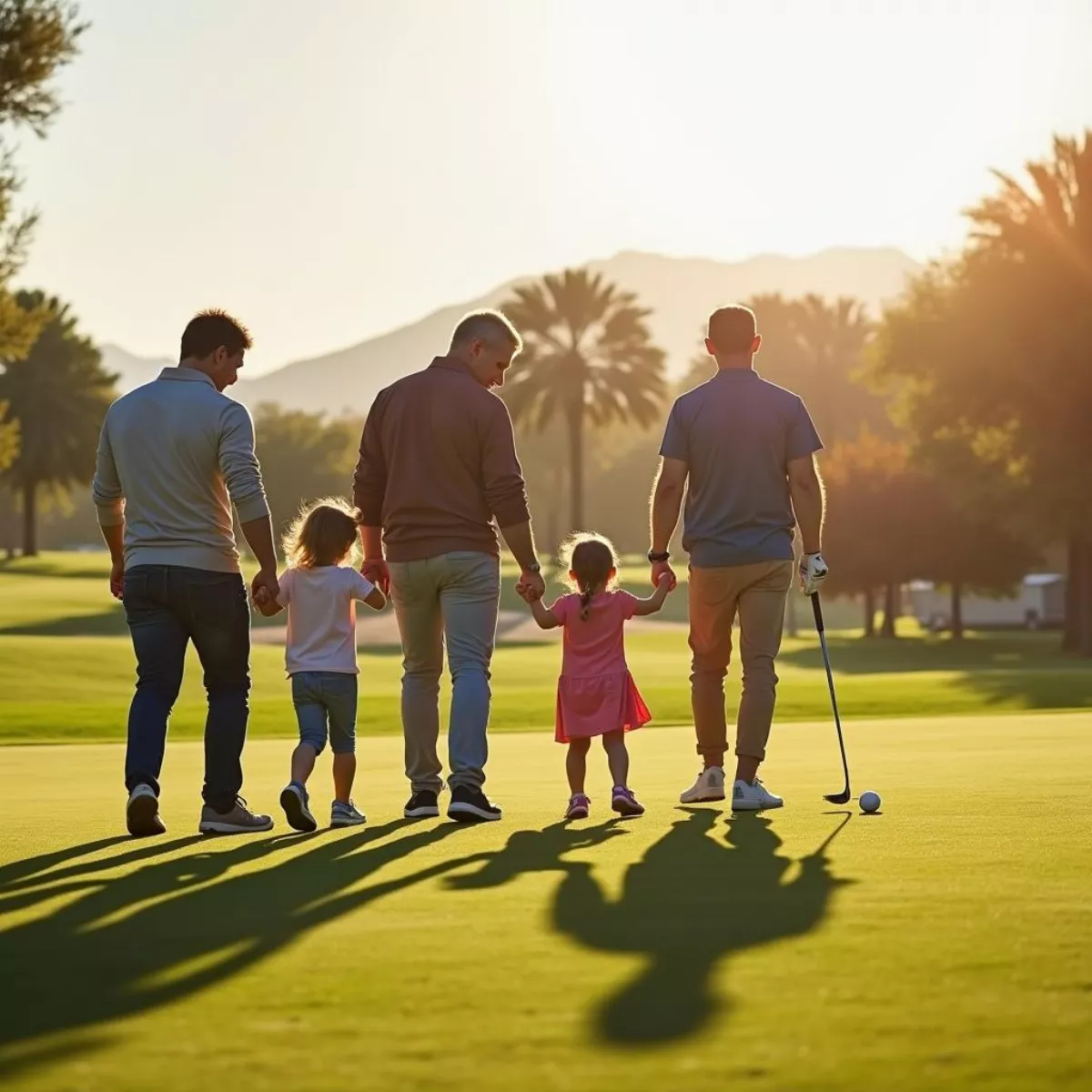 Torreon Golf Club Family Golfing