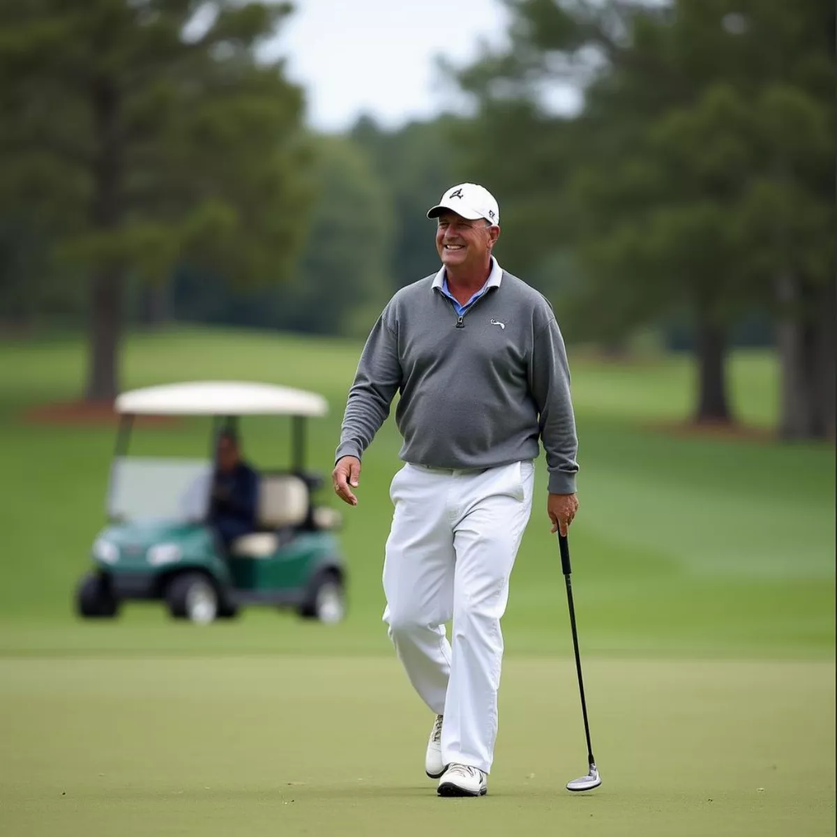 Trent Jones Jr. On A Golf Course