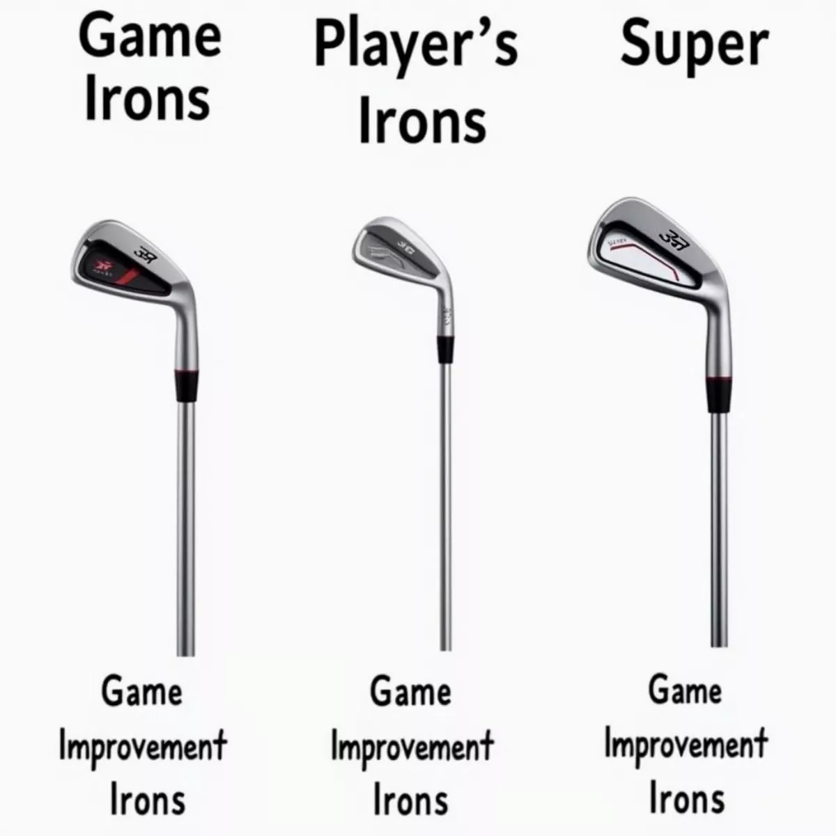 Golf Iron Types