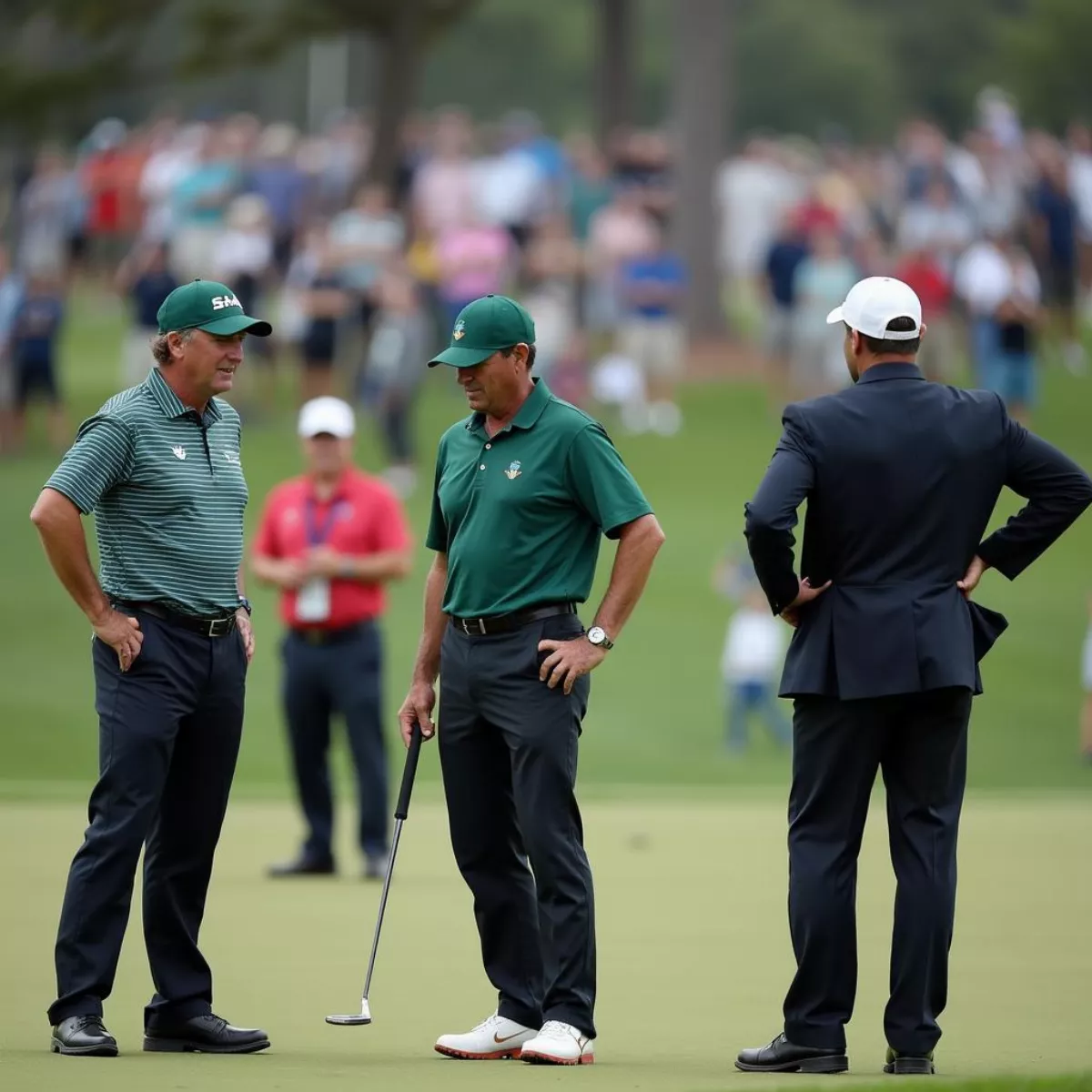 Usga Officials At A Tournament