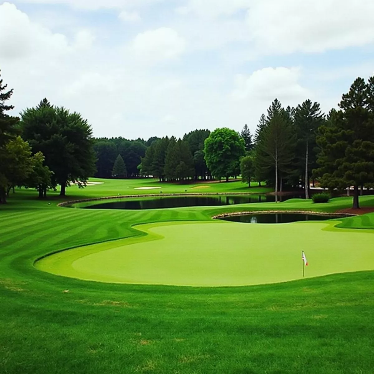 Valley Grande Golf Course 18Th Hole