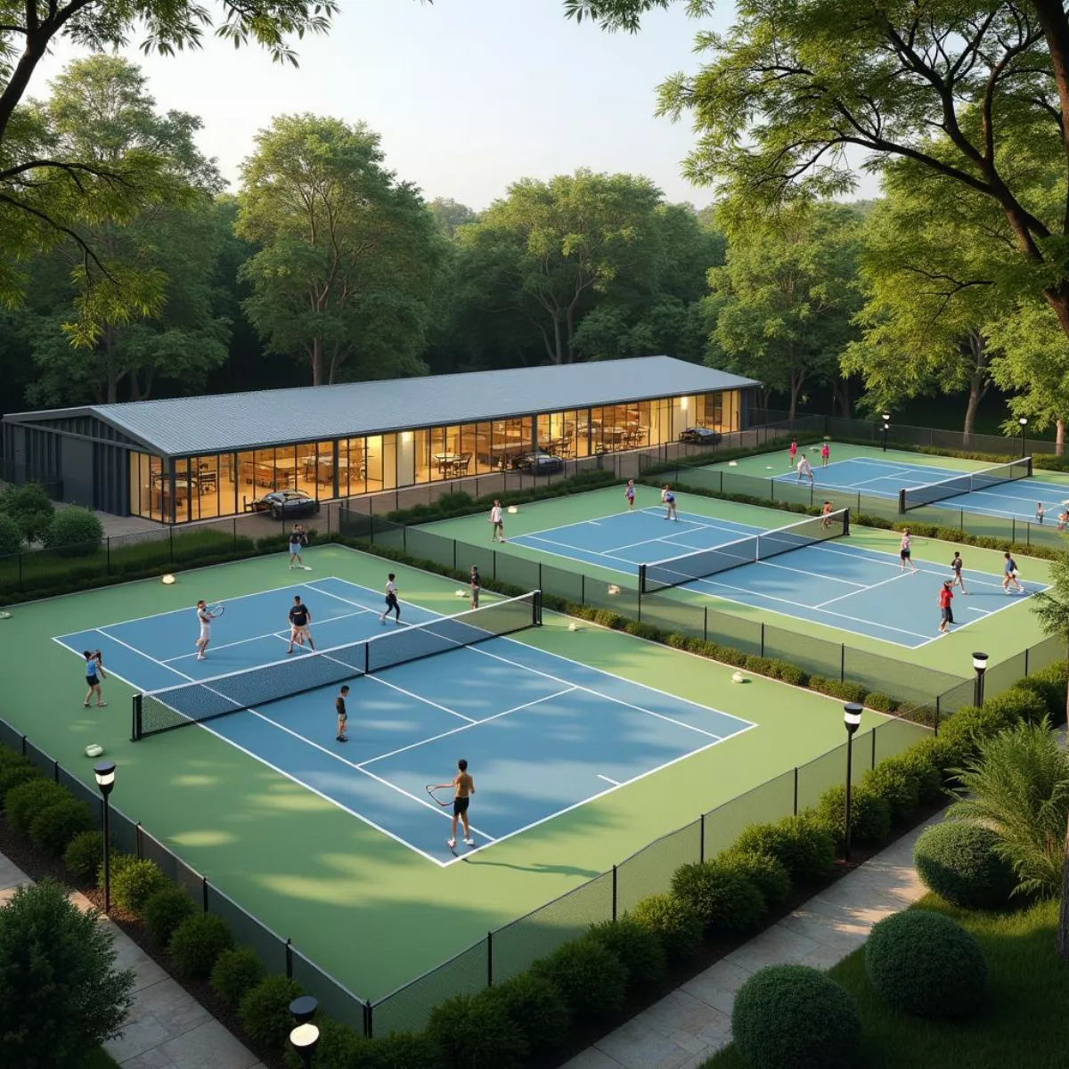 Vanity Fair Tennis Courts